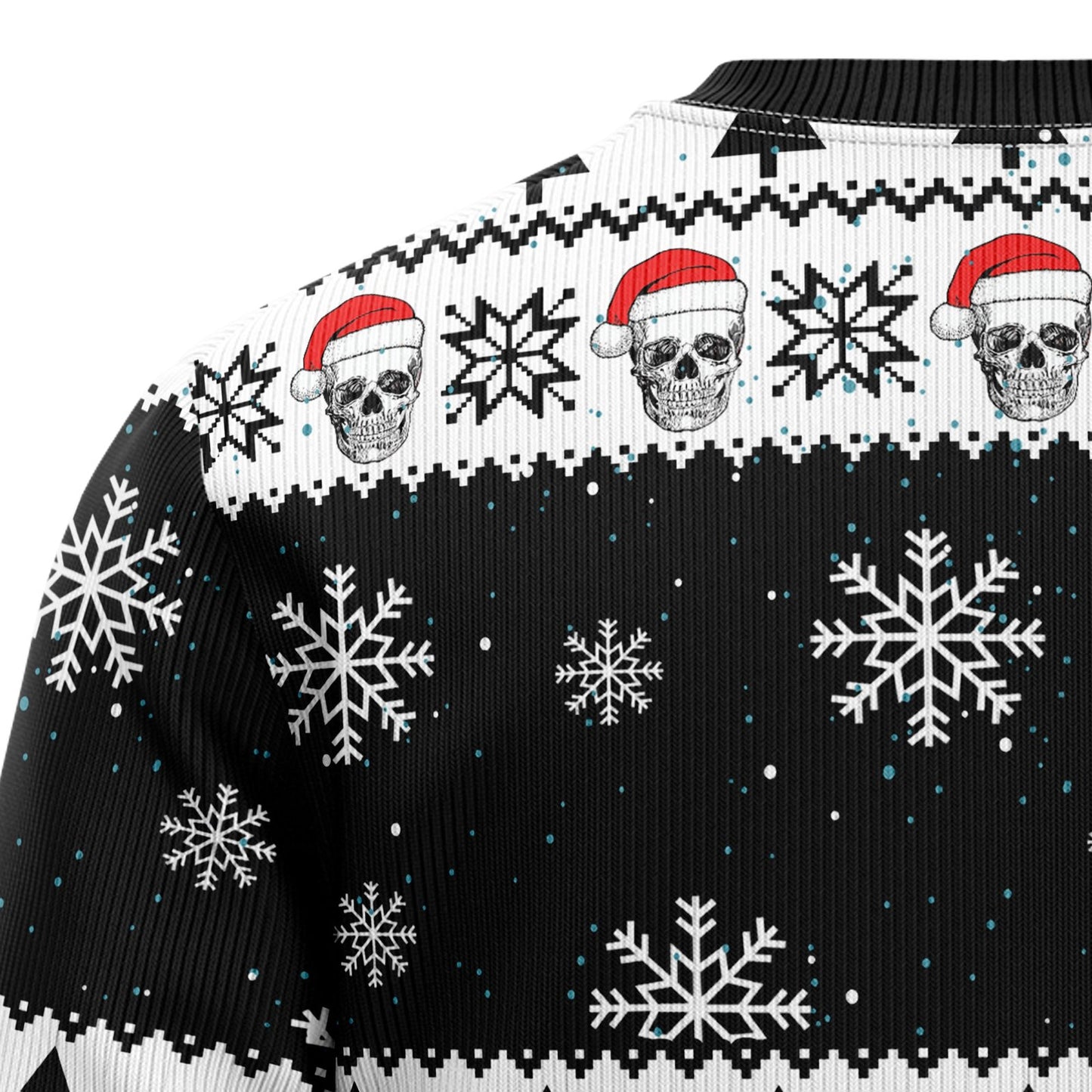 Skull Pine Tree Ugly Christmas Sweater