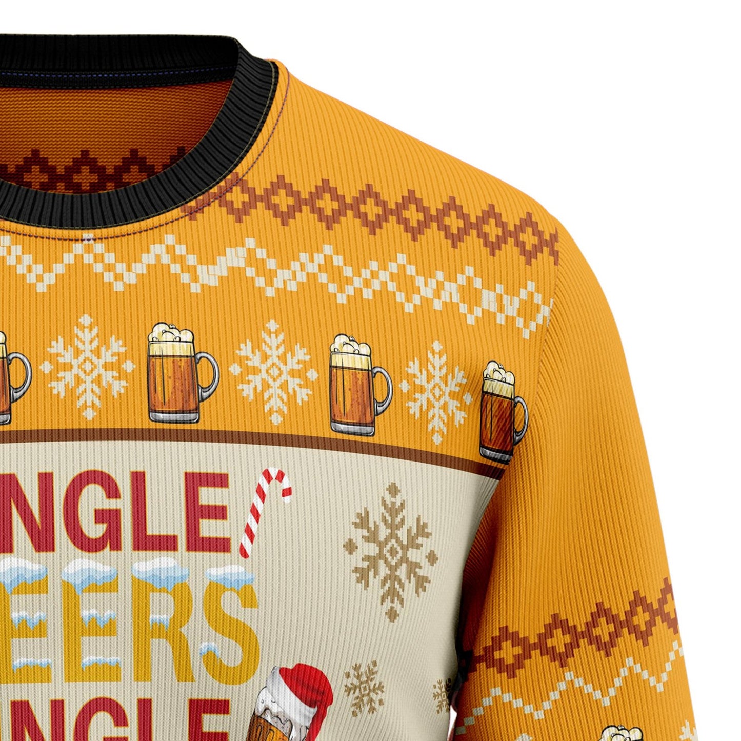 Jingle Beer Ugly Christmas Sweater