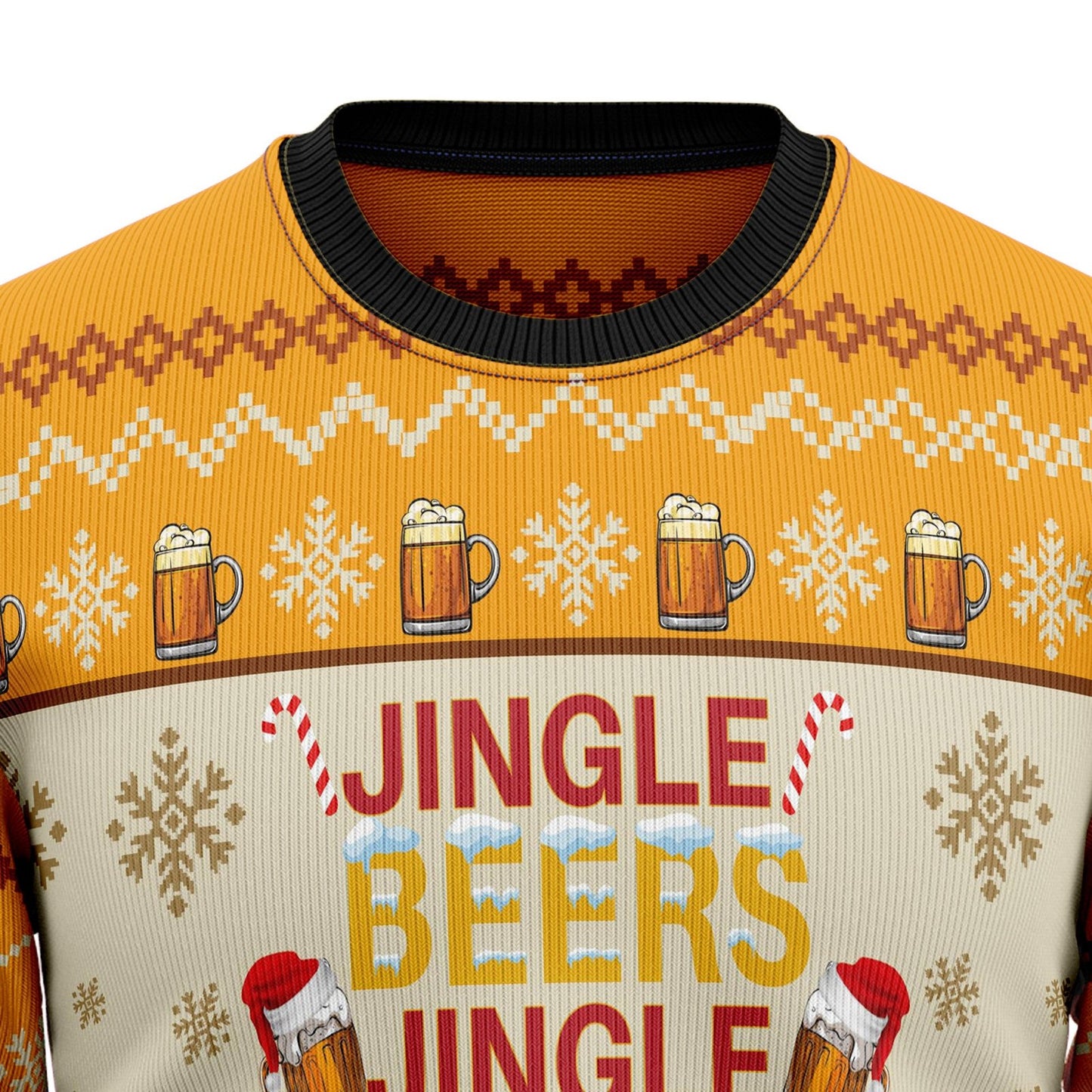 Jingle Beer Ugly Christmas Sweater