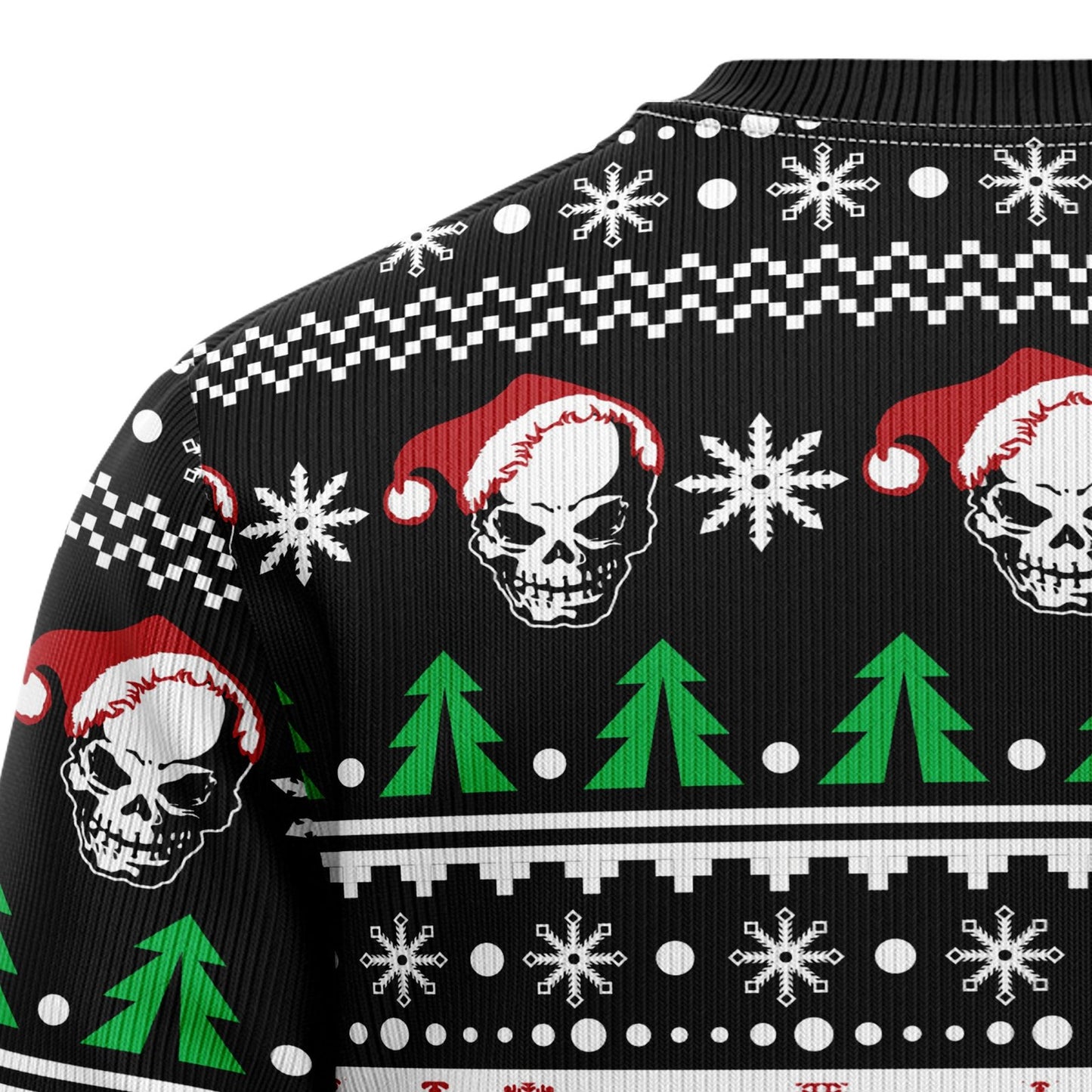 Skull Xmas Ugly Christmas Sweater