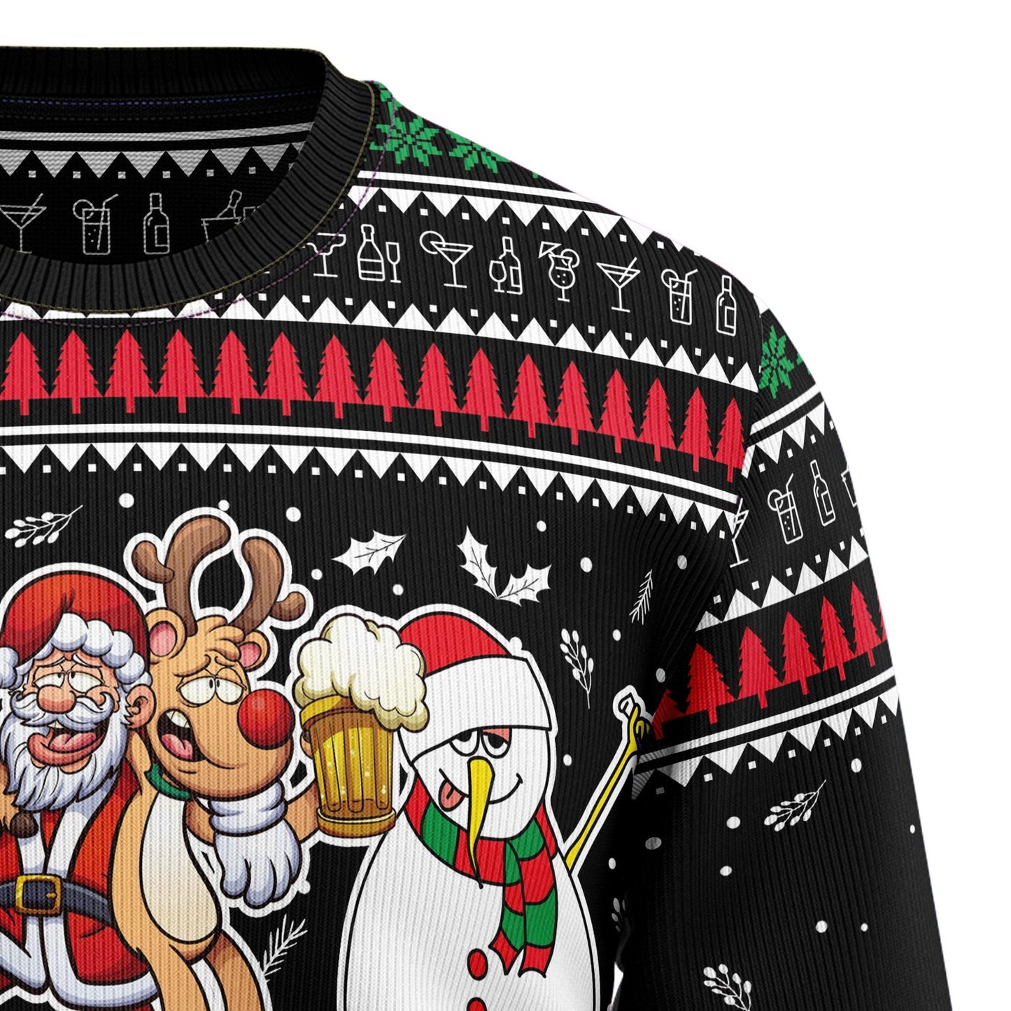 Santa Claus Jesus Friend Ugly Christmas Sweater