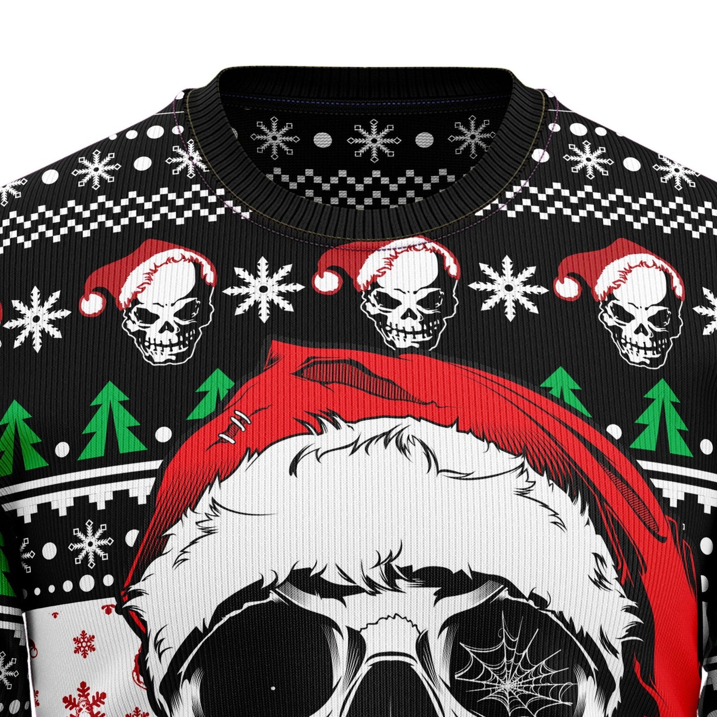 Skull Xmas Ugly Christmas Sweater