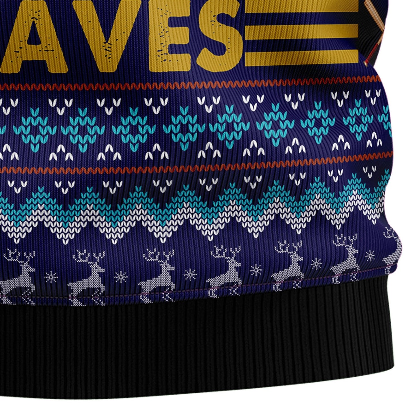 Baseball Jesus Save Ugly Christmas Sweater