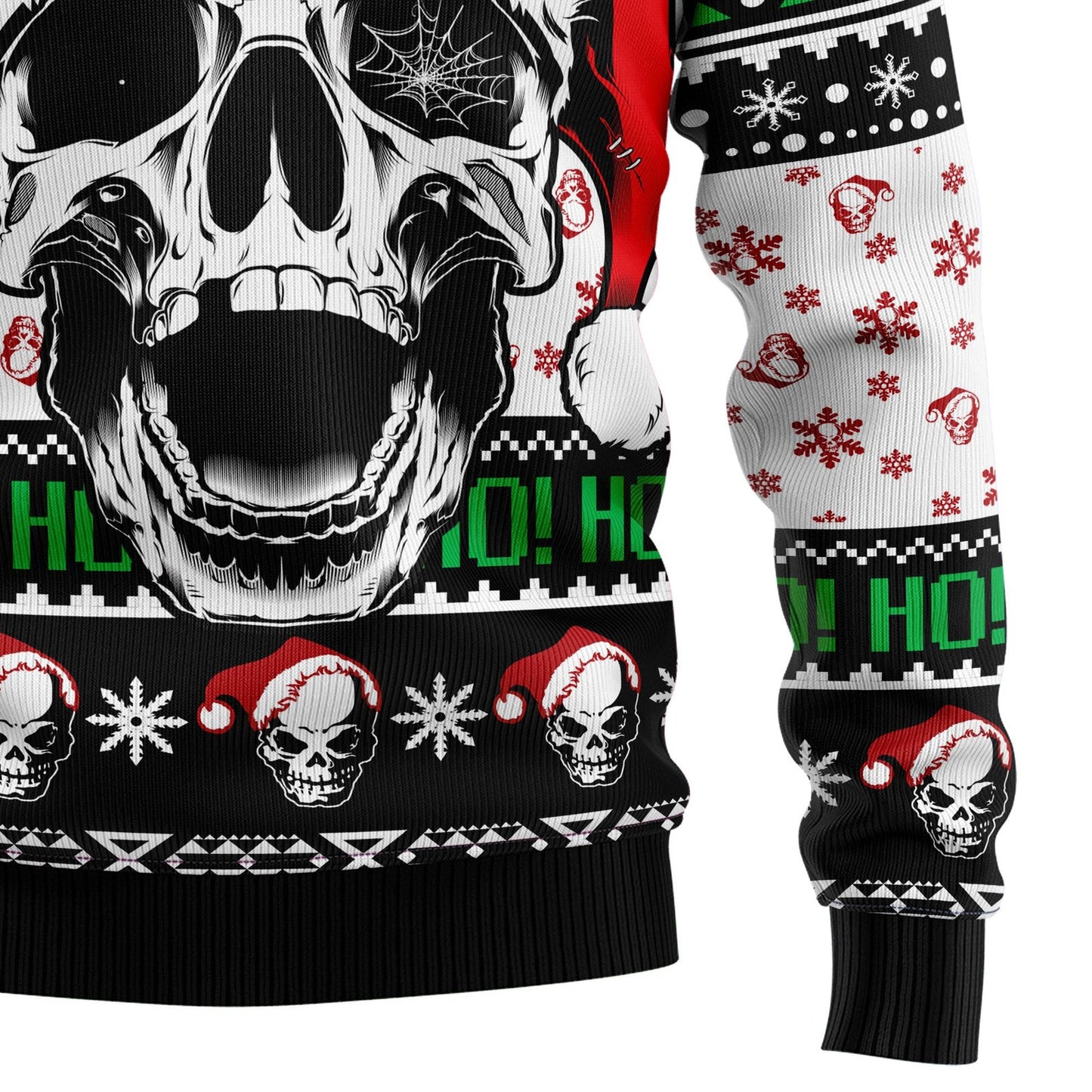 Skull Xmas Ugly Christmas Sweater