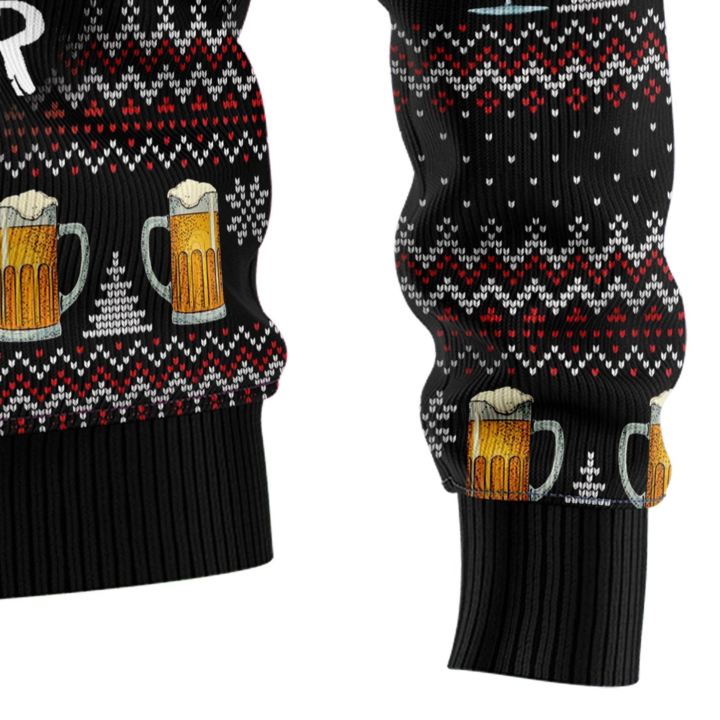The Tree Isn’t The Only Thing Getting Lit Ugly Christmas Sweater