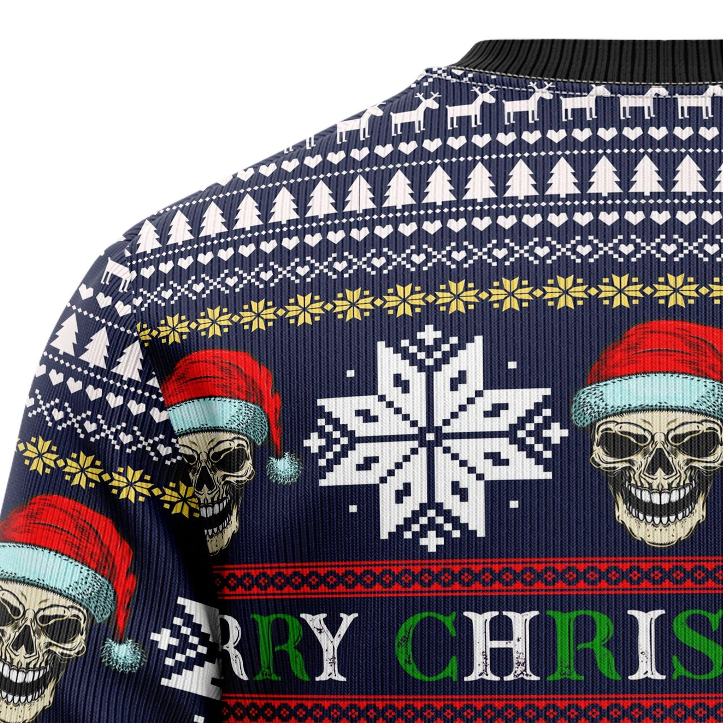 Skull Christmas Ugly Christmas Sweater