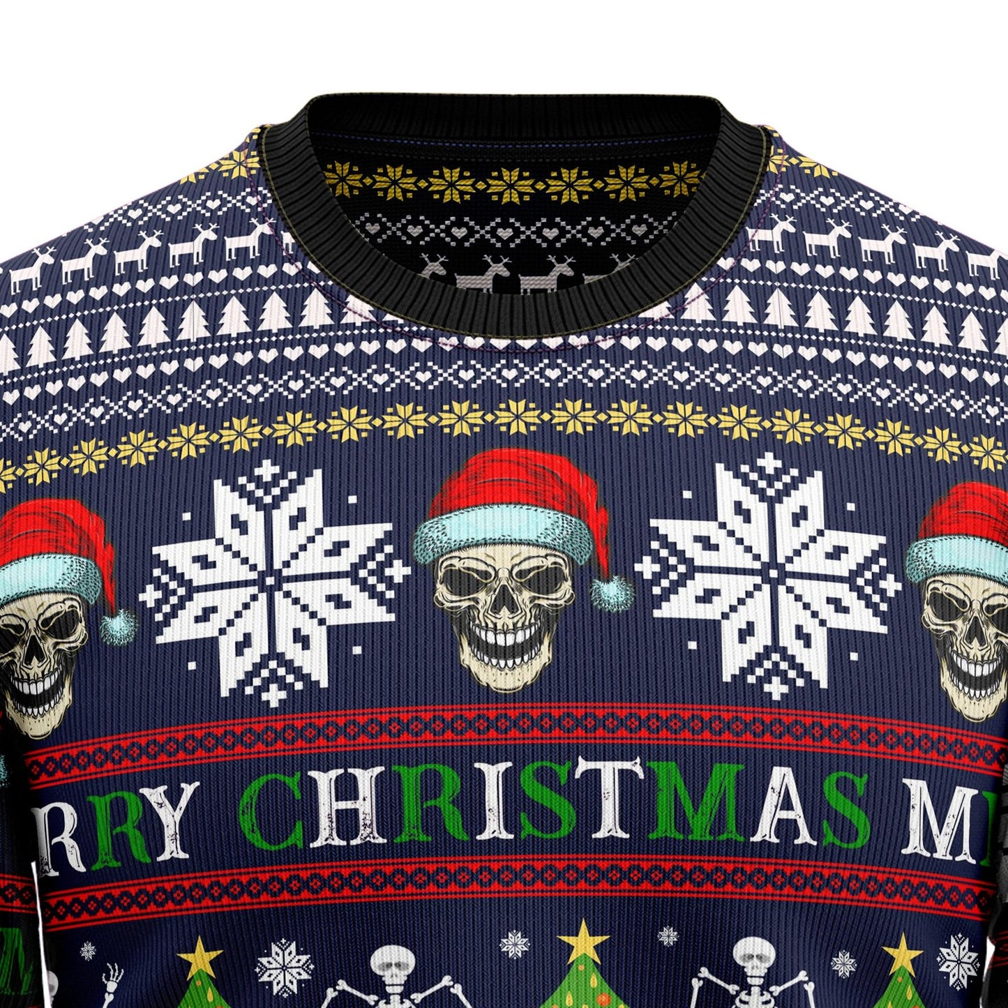 Skull Christmas Ugly Christmas Sweater