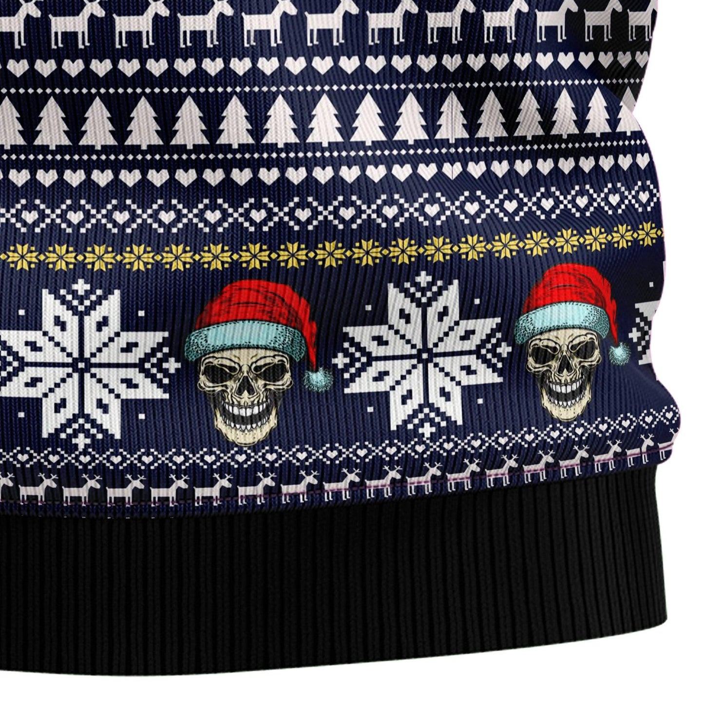 Skull Christmas Ugly Christmas Sweater