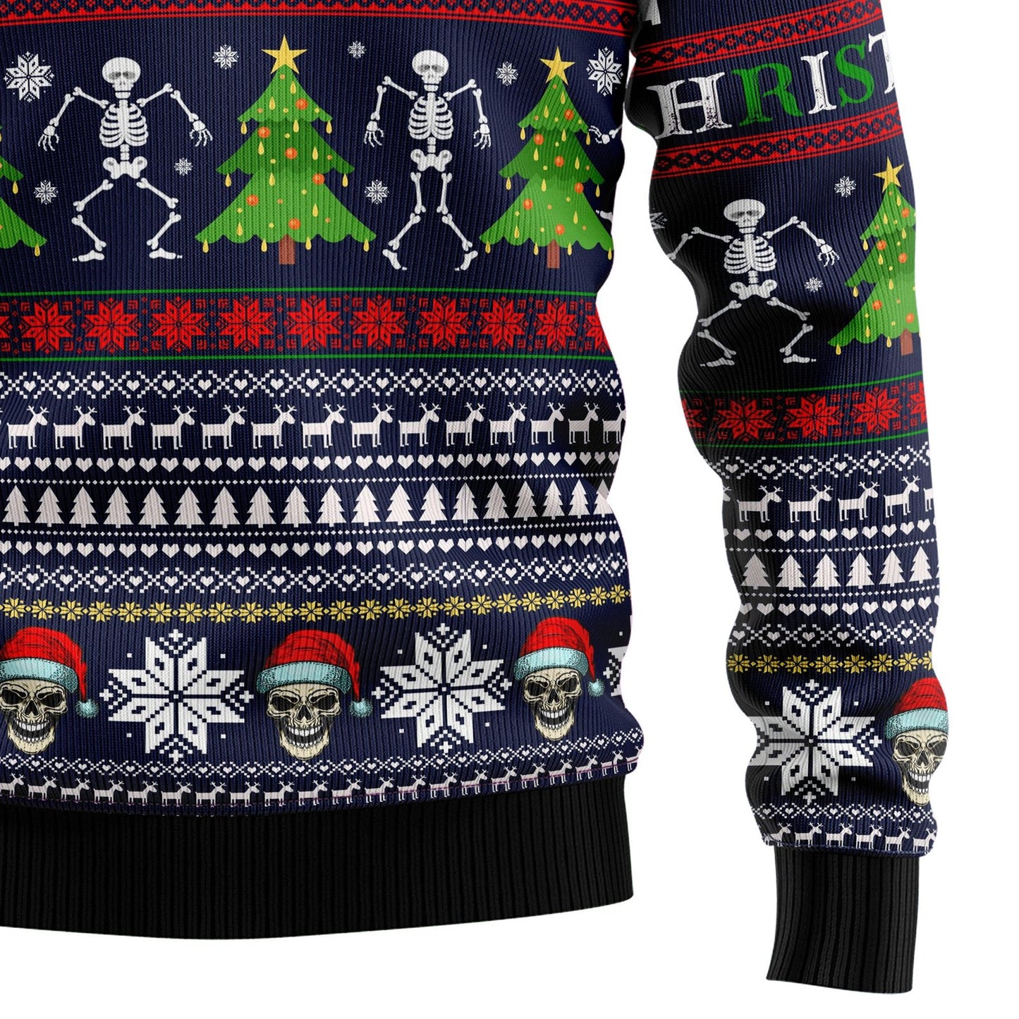 Skull Christmas Ugly Christmas Sweater