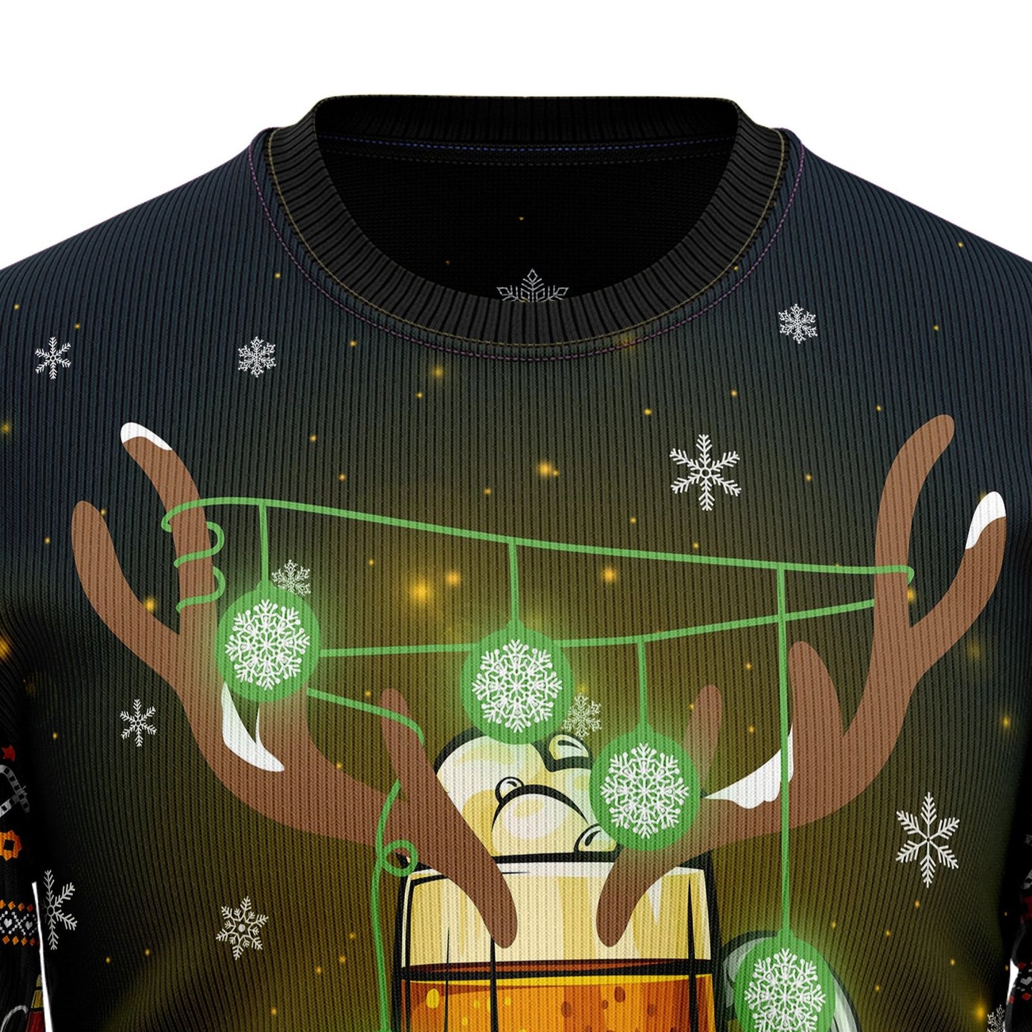 Reinbeer Awesome Ugly Christmas Sweater
