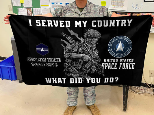 US SPACE FORCE - FLYING FLAG