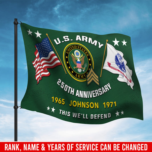 U.S. Army - Flying Flag