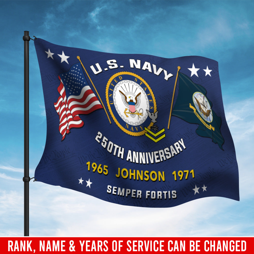 U.S. Navy - Flying Flag
