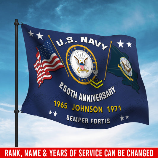 U.S. Navy - Flying Flag
