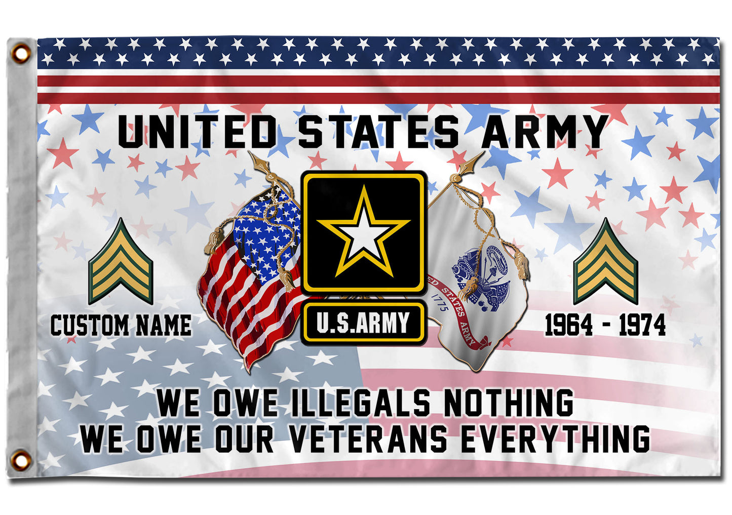 U.S. Army - Flying Flag