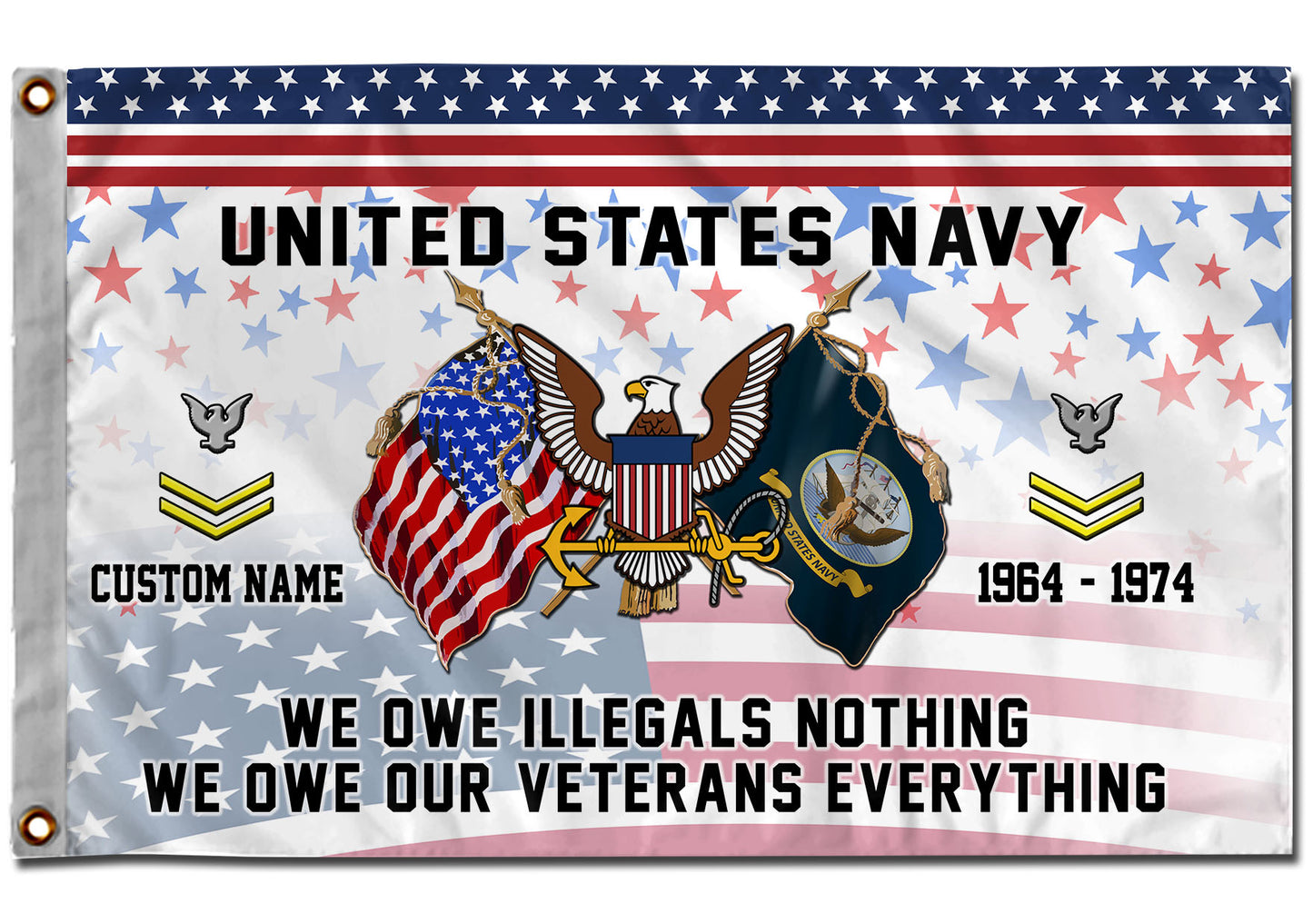 U.S. Navy - Flying Flag
