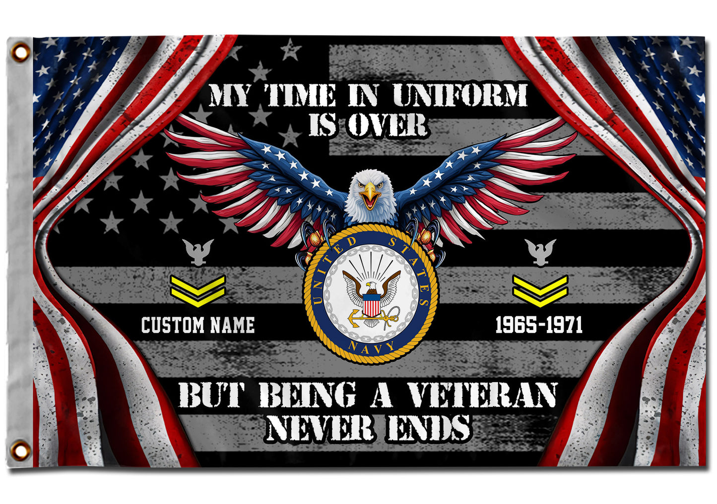 U.S. Navy - Flying Flag
