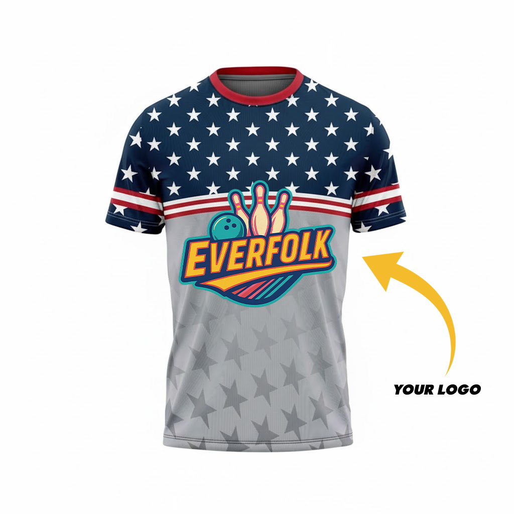 Custom Logo And Name Flag Jersey