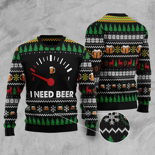 Amazing Beer Ugly Christmas Sweater