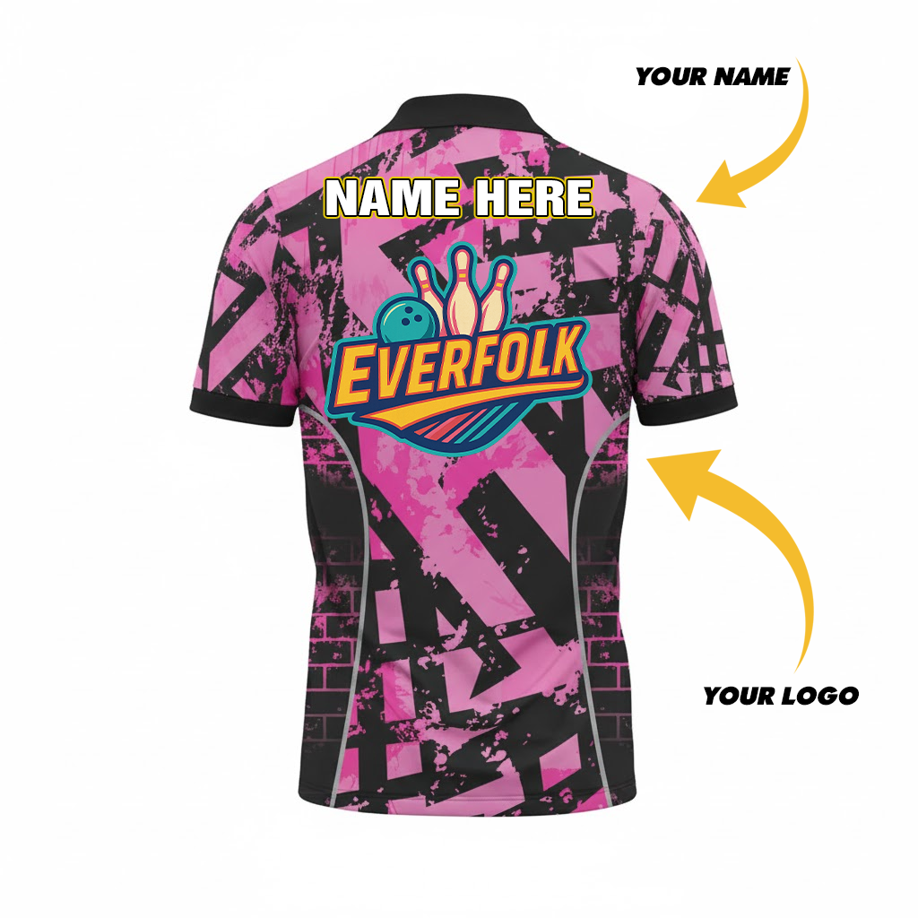 Custom Logo And Name Breast Cancer Jersey