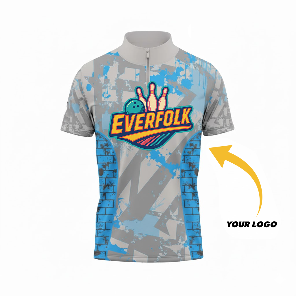 Custom Logo And Name Grey Royal Jersey