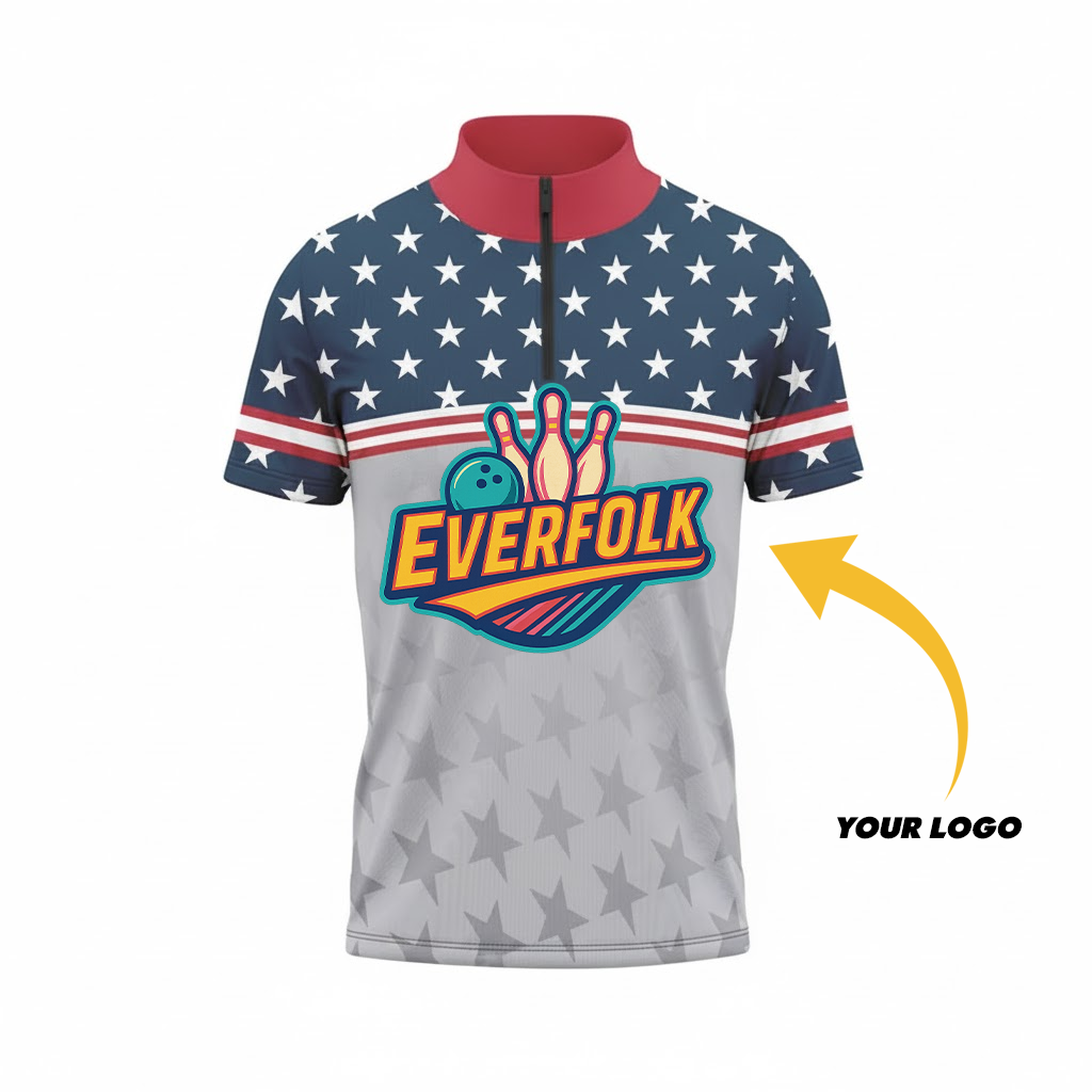 Custom Logo And Name Flag Jersey
