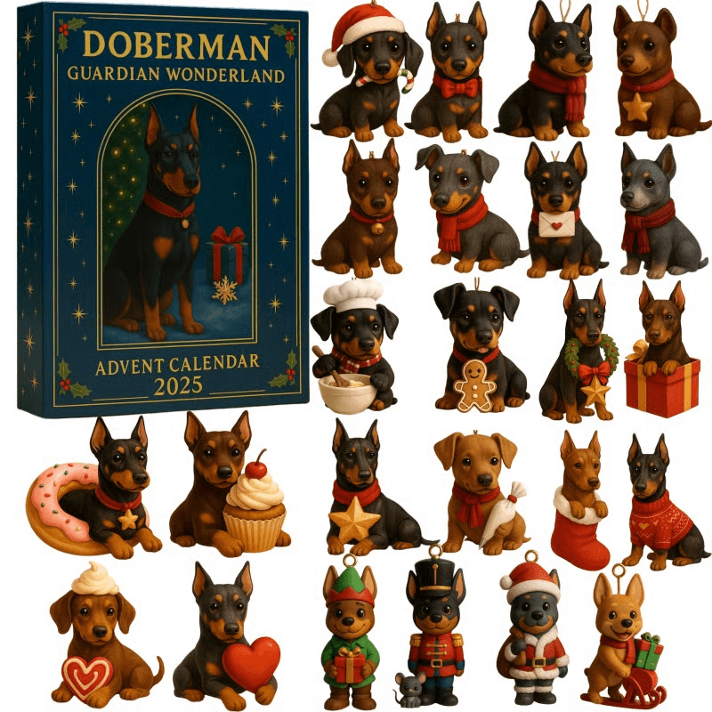 🌲Christmas Gift--2025 Funny Dog Advent Calendar