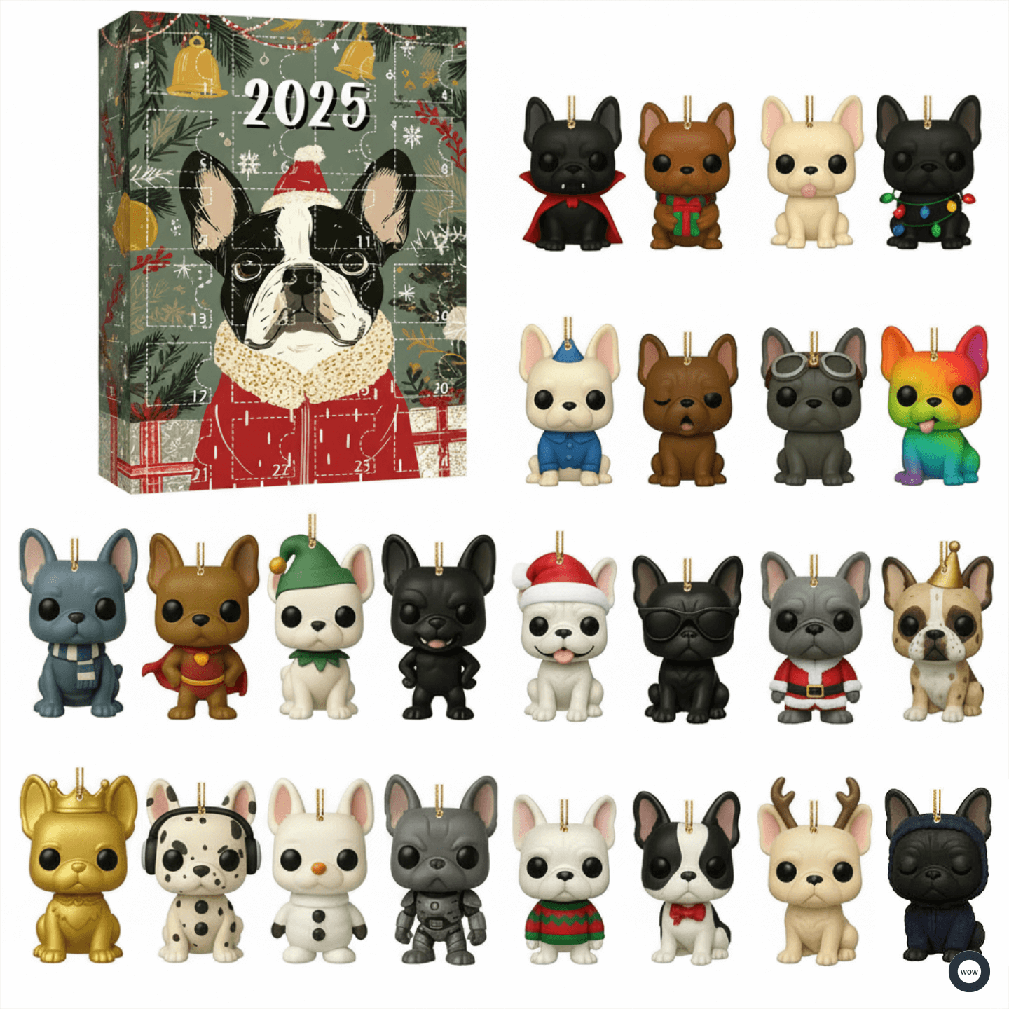 đ˛Christmas Gift--2025 Funny Dog Advent Calendar