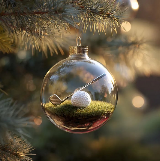 Golf Holiday Ornament