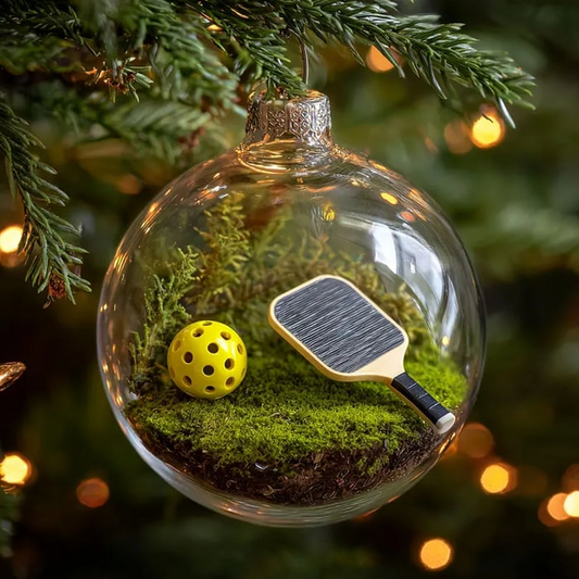 Pickleball Holiday Ornament