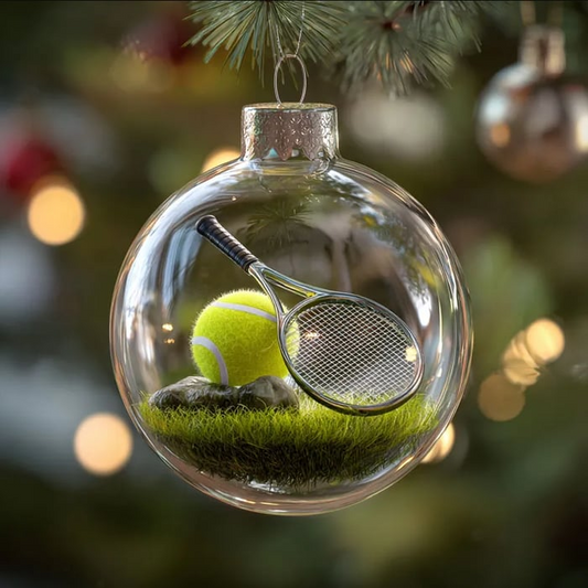Tennis Holiday Ornament