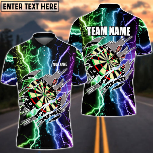 Darts Lightning Personalized Name Shirt