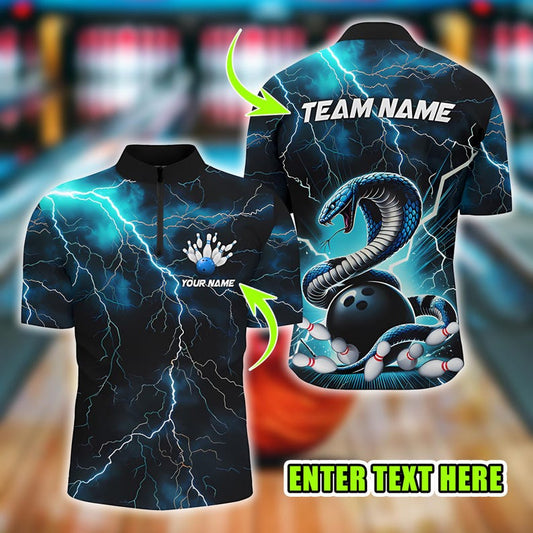 Custom Bowling Polo for Men, Personalized Team Jersey with Name, Unique Design Bowler Polo, Customizable League Uniform, Gift for Bowlers.