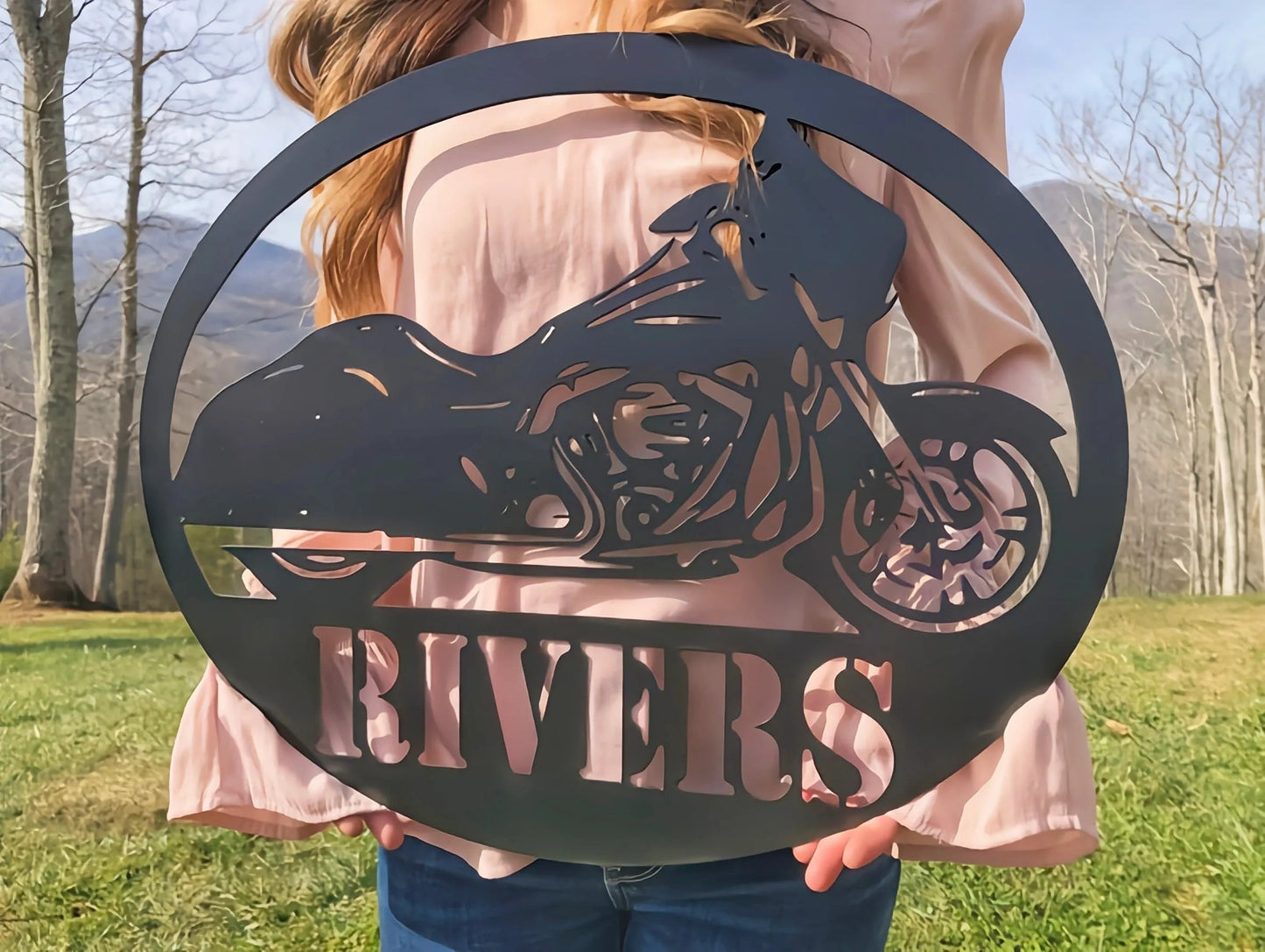 Family Name Sign - Street Gilde Motorcycle Metal Sign