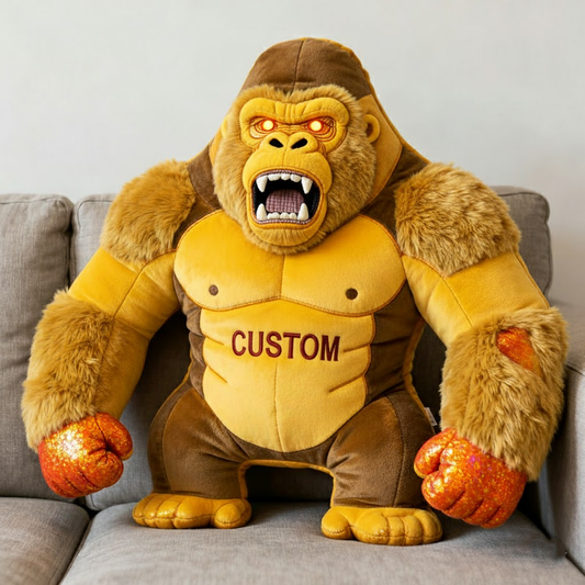 🦍 King Kong Plush – Custom Giant Gorilla Stuffed Toy for Boys Gift