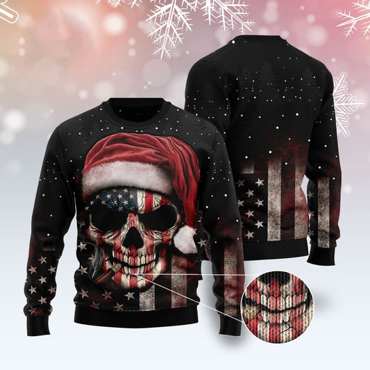 Amazing Skull Christmas Ugly Christmas Sweater
