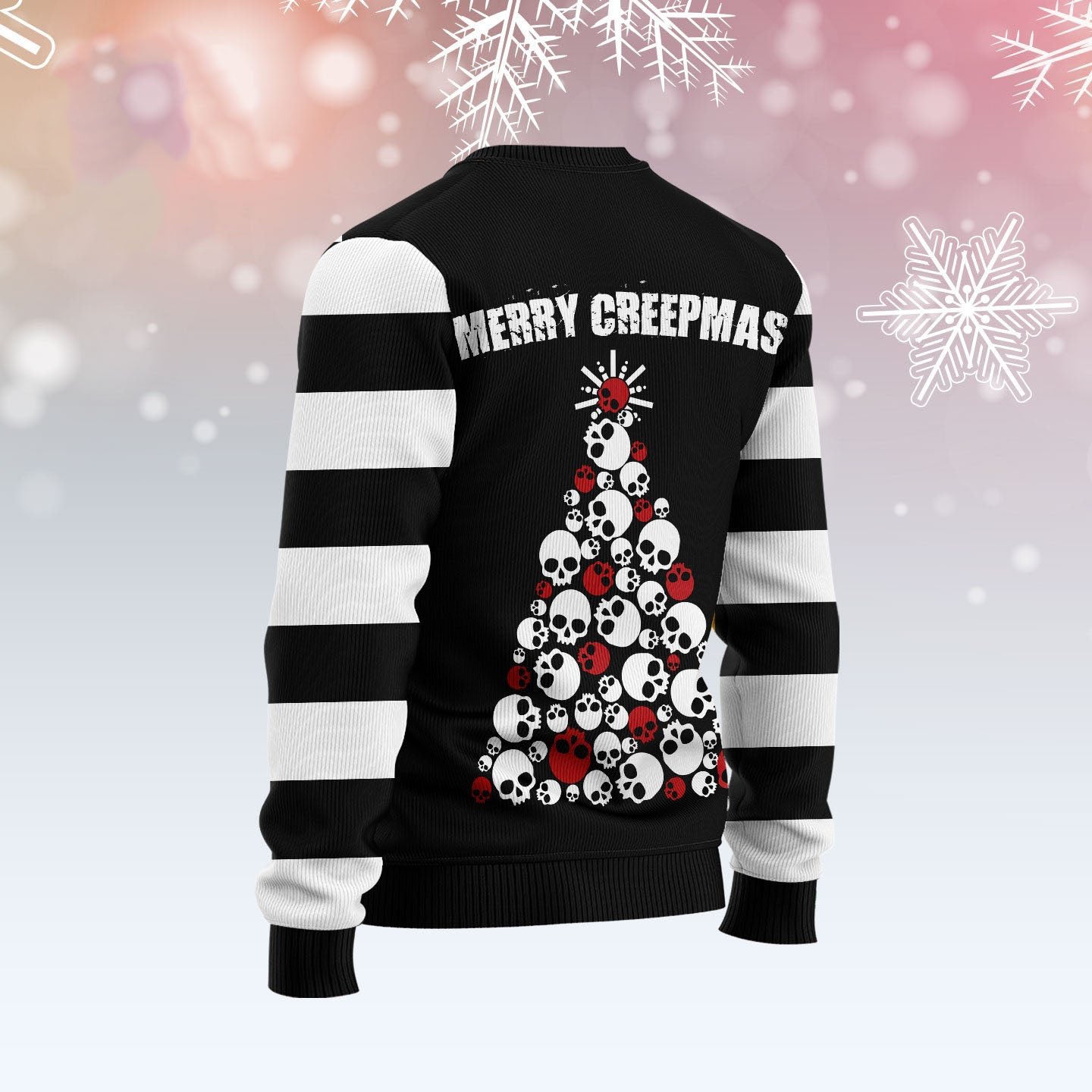 Skull Creepmas Ugly Christmas Sweater