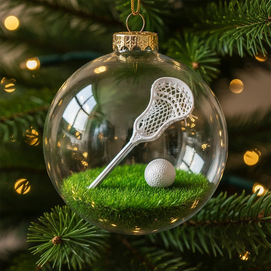 Lacrosse Holiday Ornament
