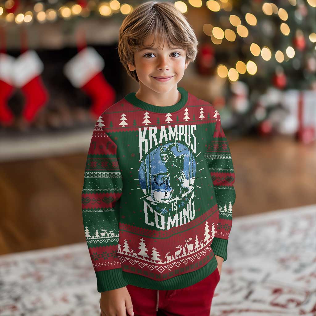 Xmas Krampus Ugly Christmas Sweater Krampusnacht Monster Krampus Lover Festive Horror