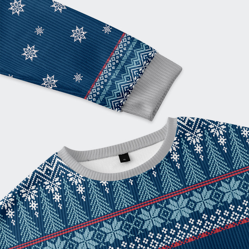 Funny Skull:Deck the Halls and Not Your Colleagues Christmas Ugly Sweatshirt