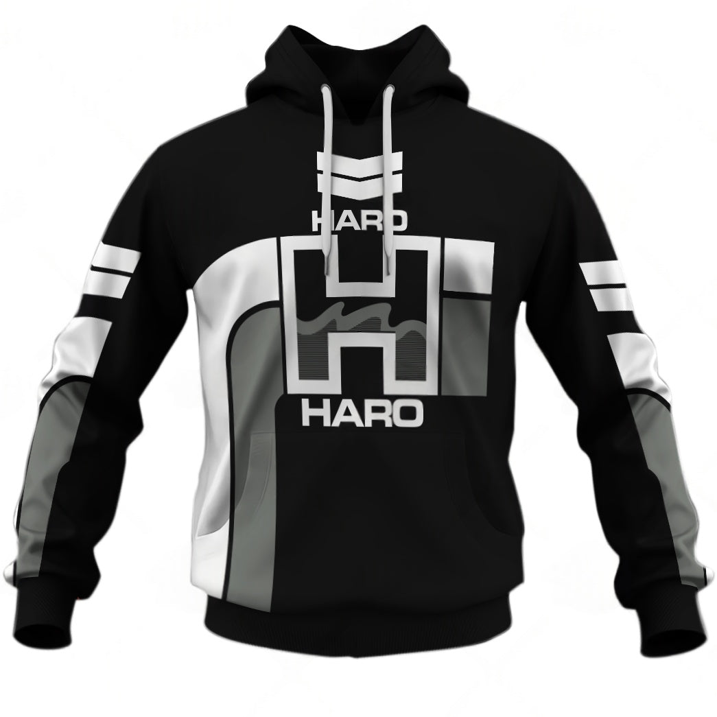 Personalize Haro BMX Racing Old School Classic Vintage Retro Black Jersey