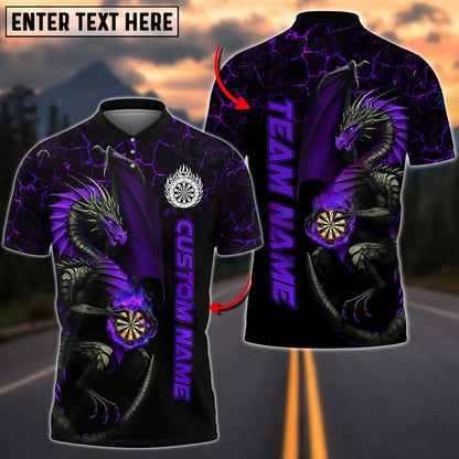 Darts Big Dragon Personalized Name, Team Name Shirt