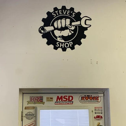 Personalized Man Cave Shop Sign, Workshop sign