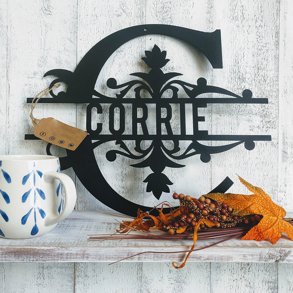 Personalized Metal Letters Gift