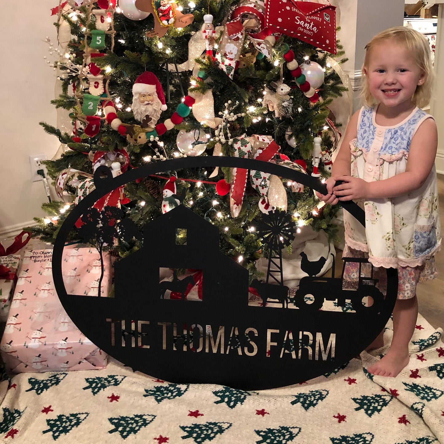 Custom Farm Sign