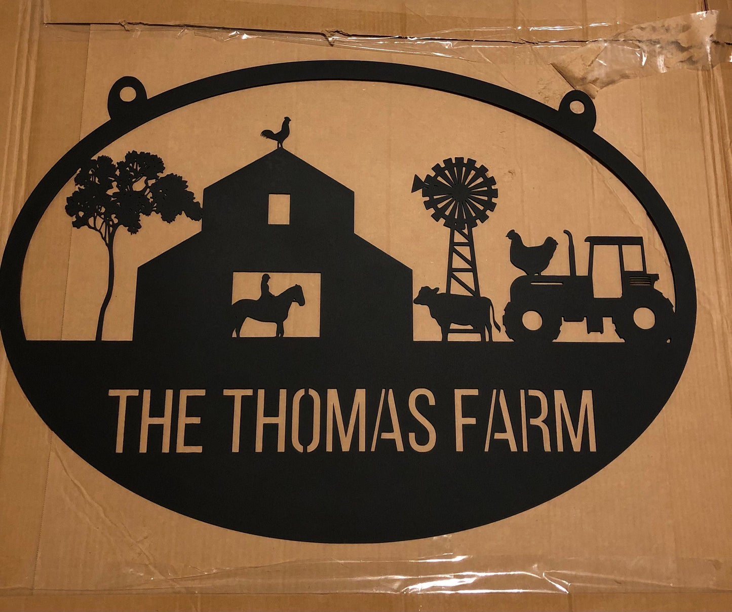 Custom Farm Sign