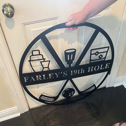 Golf Gifts for Men, Personalized Golf Sign