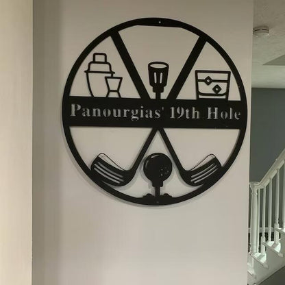 Golf Gifts for Men, Personalized Golf Sign