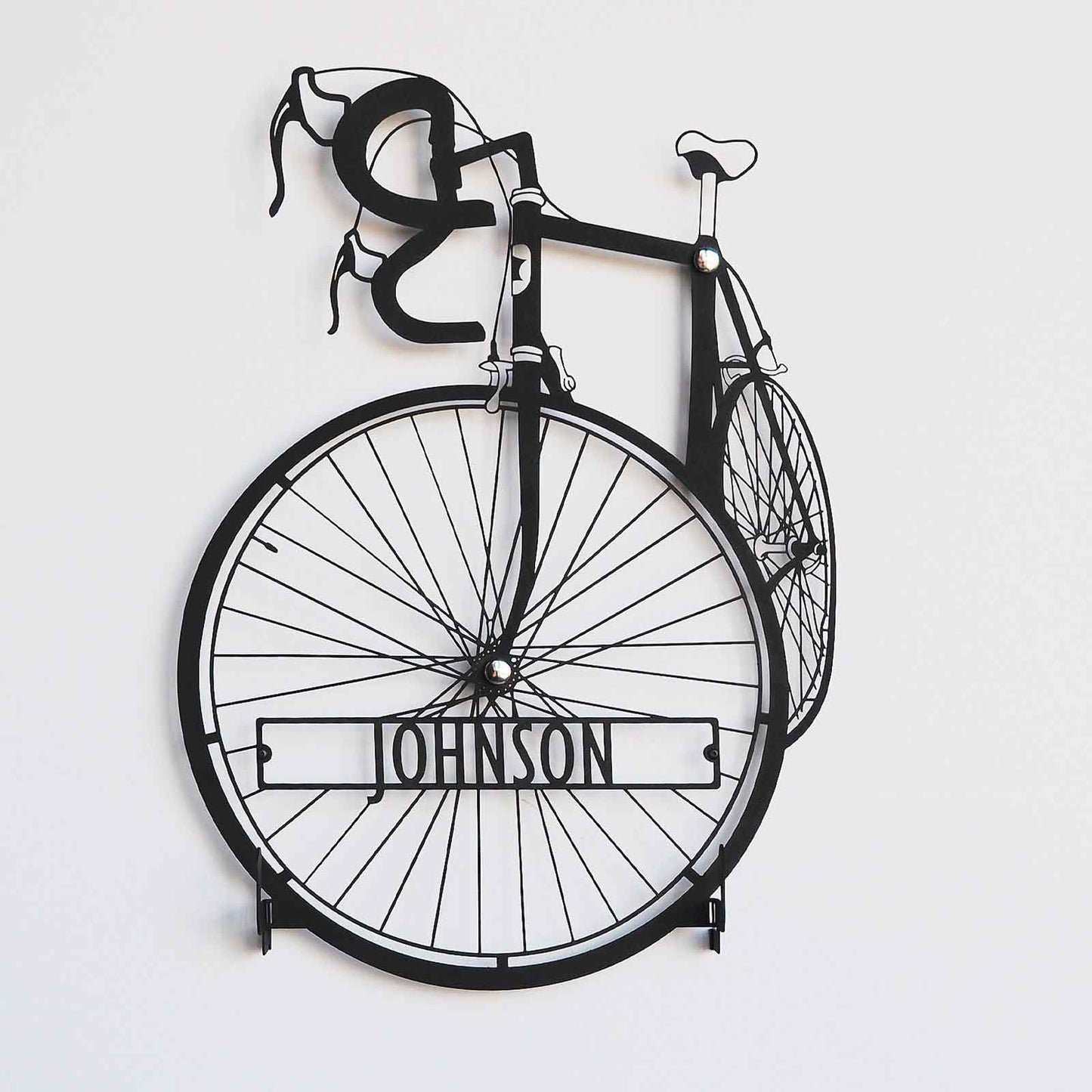 Custom Metal Bike Sign, Cycling Gift for Men