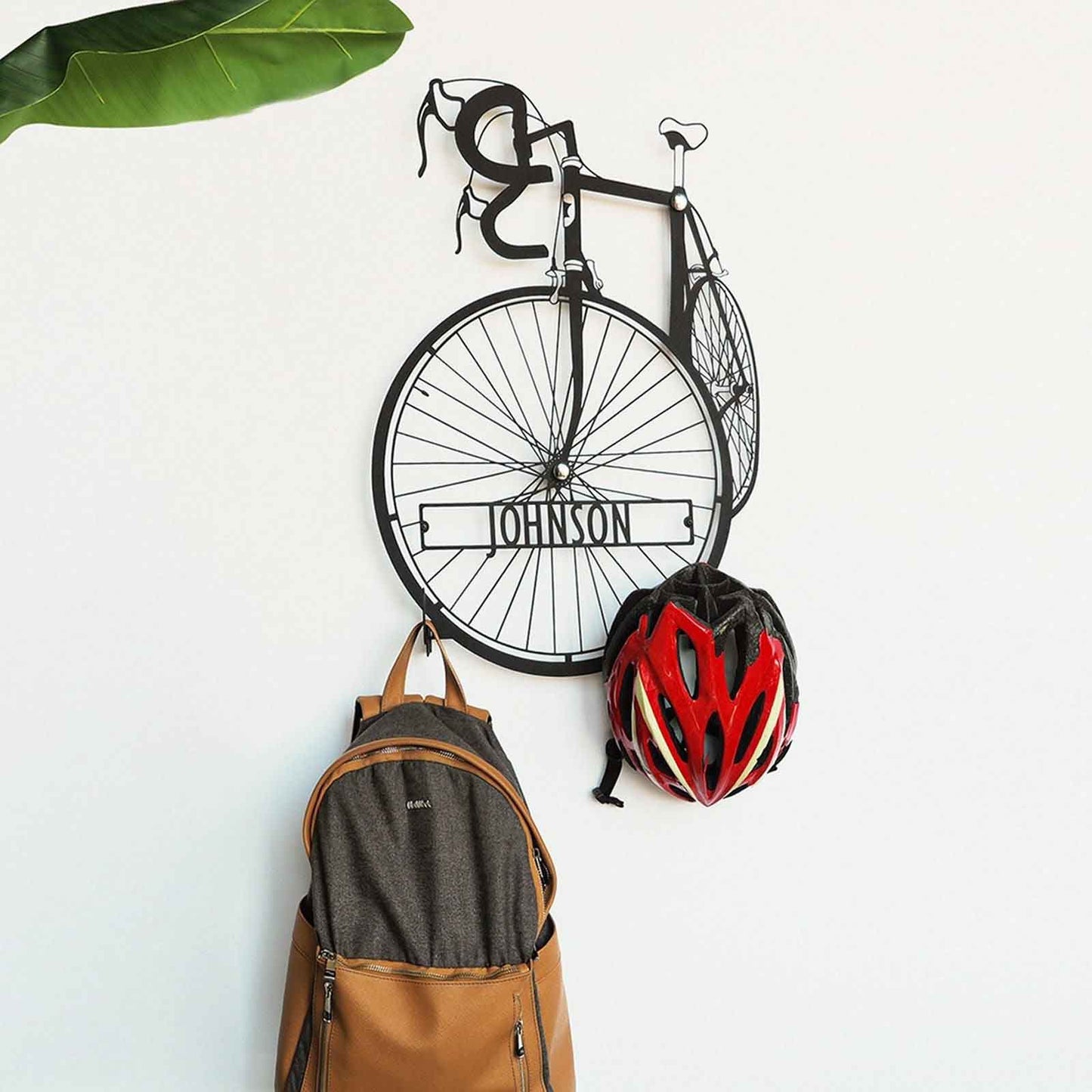 Custom Metal Bike Sign, Cycling Gift for Men